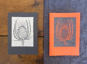 Thistle card
