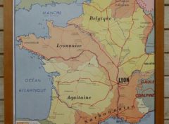 French school maps - Roman Gaul