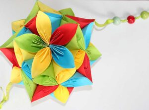 Kusudama flower ball